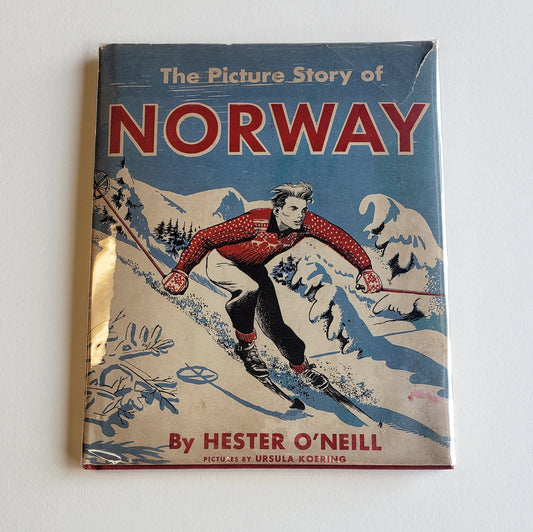 Vintage Book- The Picture Story of Norway by Hester O'Neill