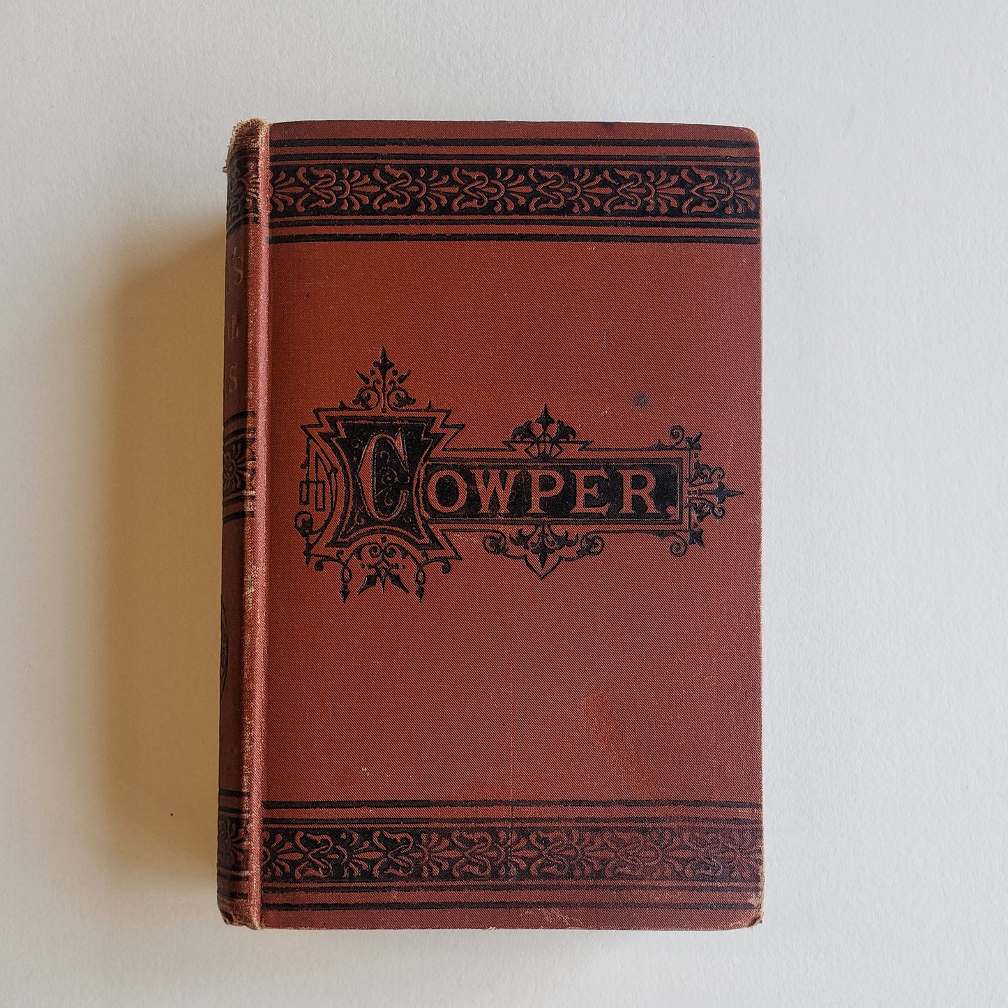 Vintage Book- The Poetical Works of William Cowper (Poetry)
