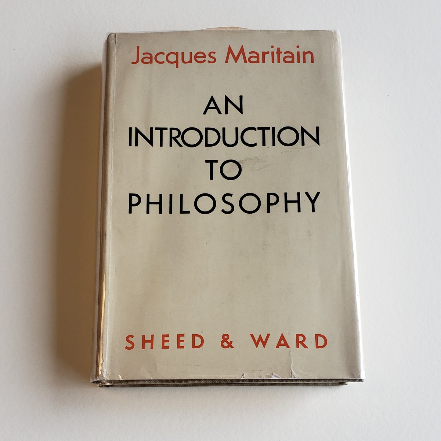 Vintage Book- An Introduction to Philosophy by Jacques Maritain (Philosophy)