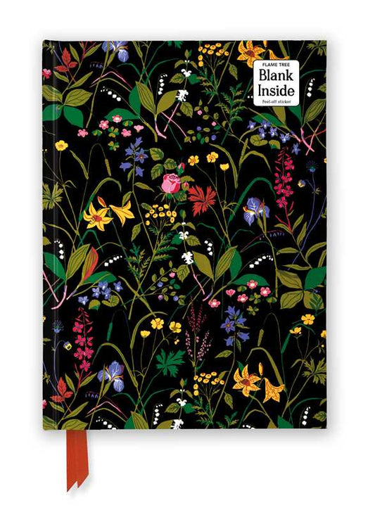Gocken Jobs: Rose & Lily Blank Notebook FTNBB054