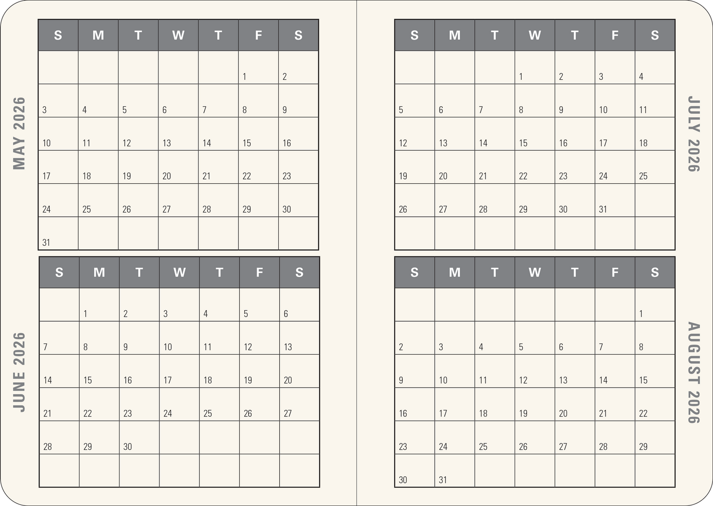 Peter Pauper Press - 2026 Luna Moth Weekly Planner