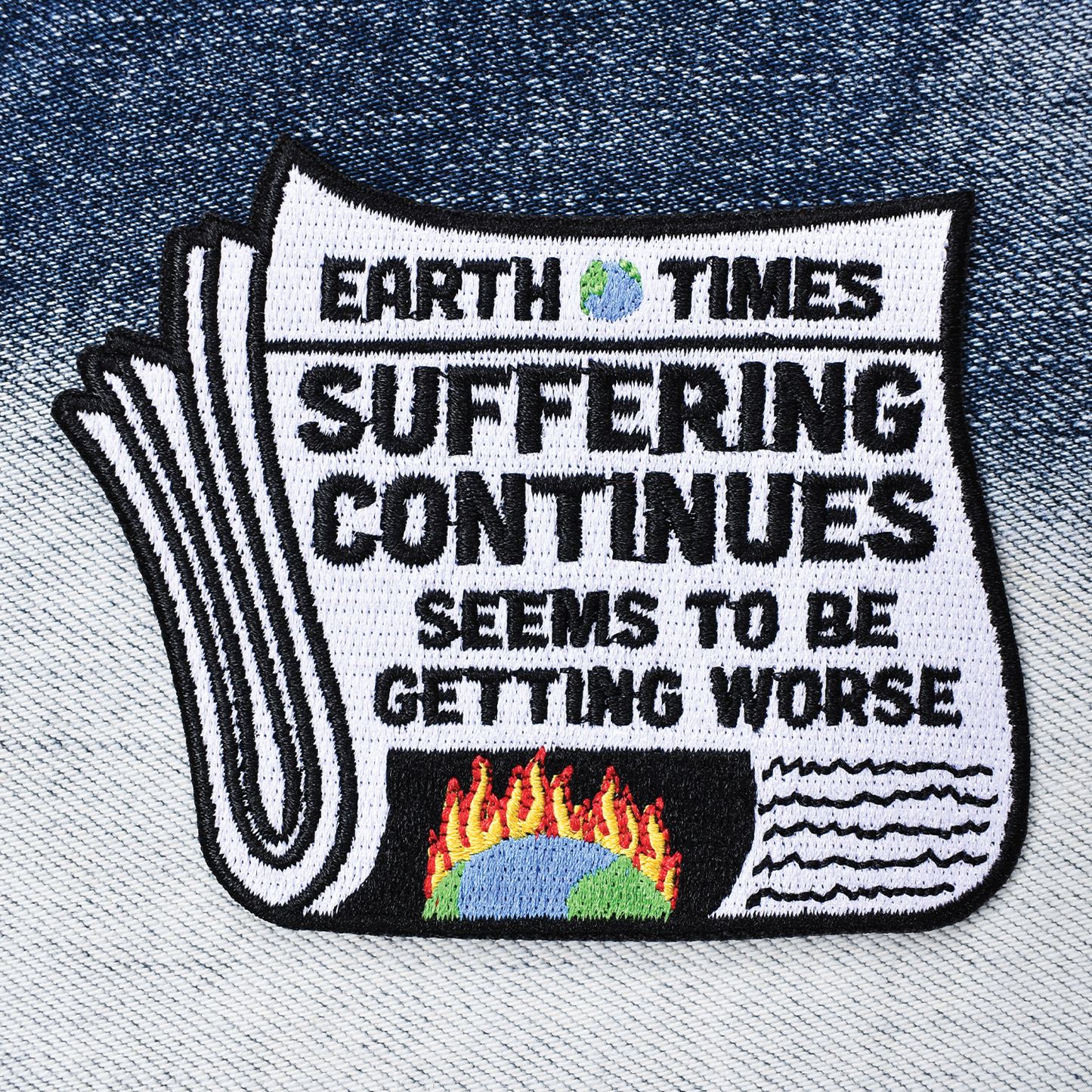 Retrograde Supply Co. - Suffering Continues (Iron-On Patch)
