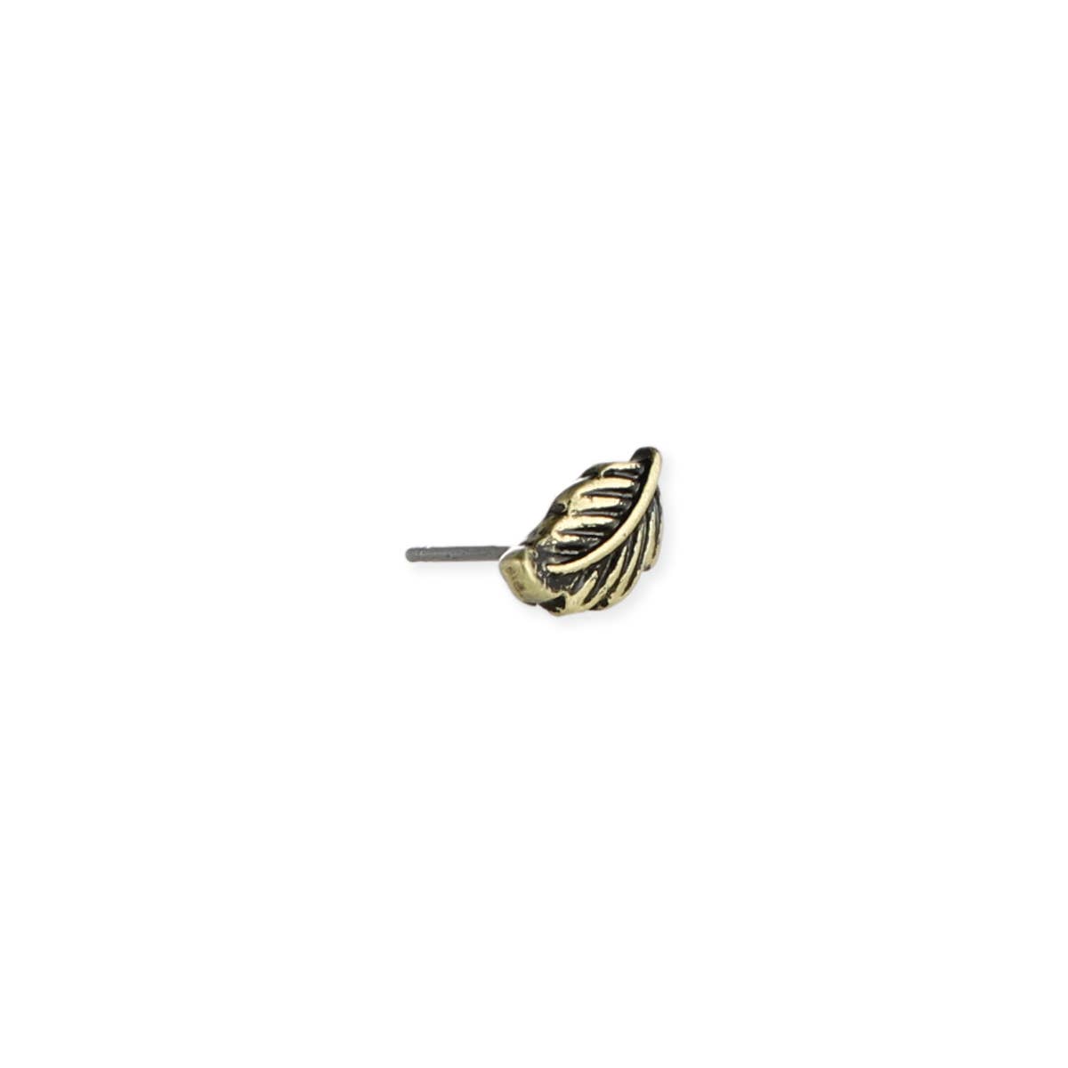 ZAD - Book Lovers Gold Leaf Post Earrings