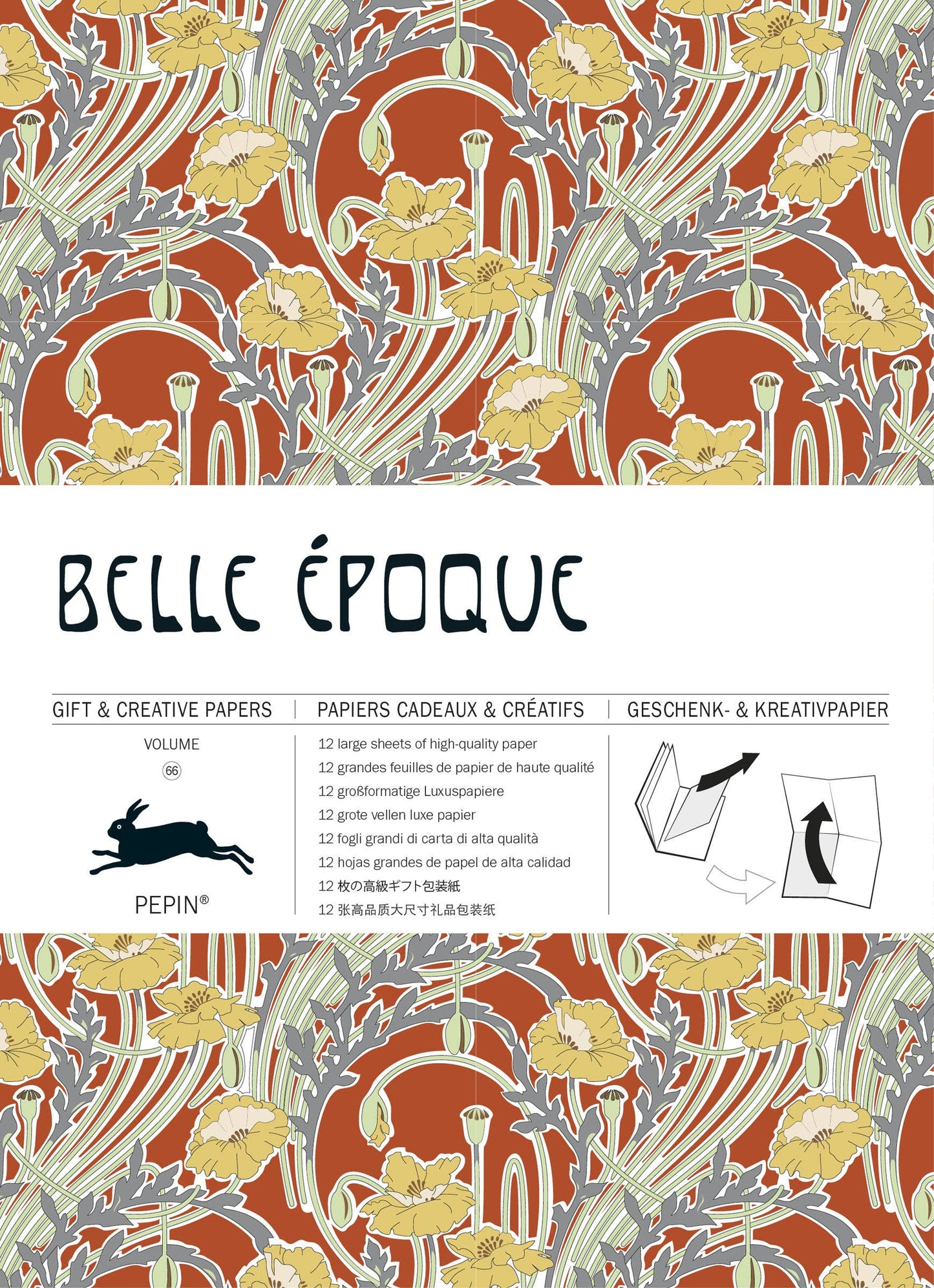 Pepin Press - Belle Epoque Gift & Creative Paper Book