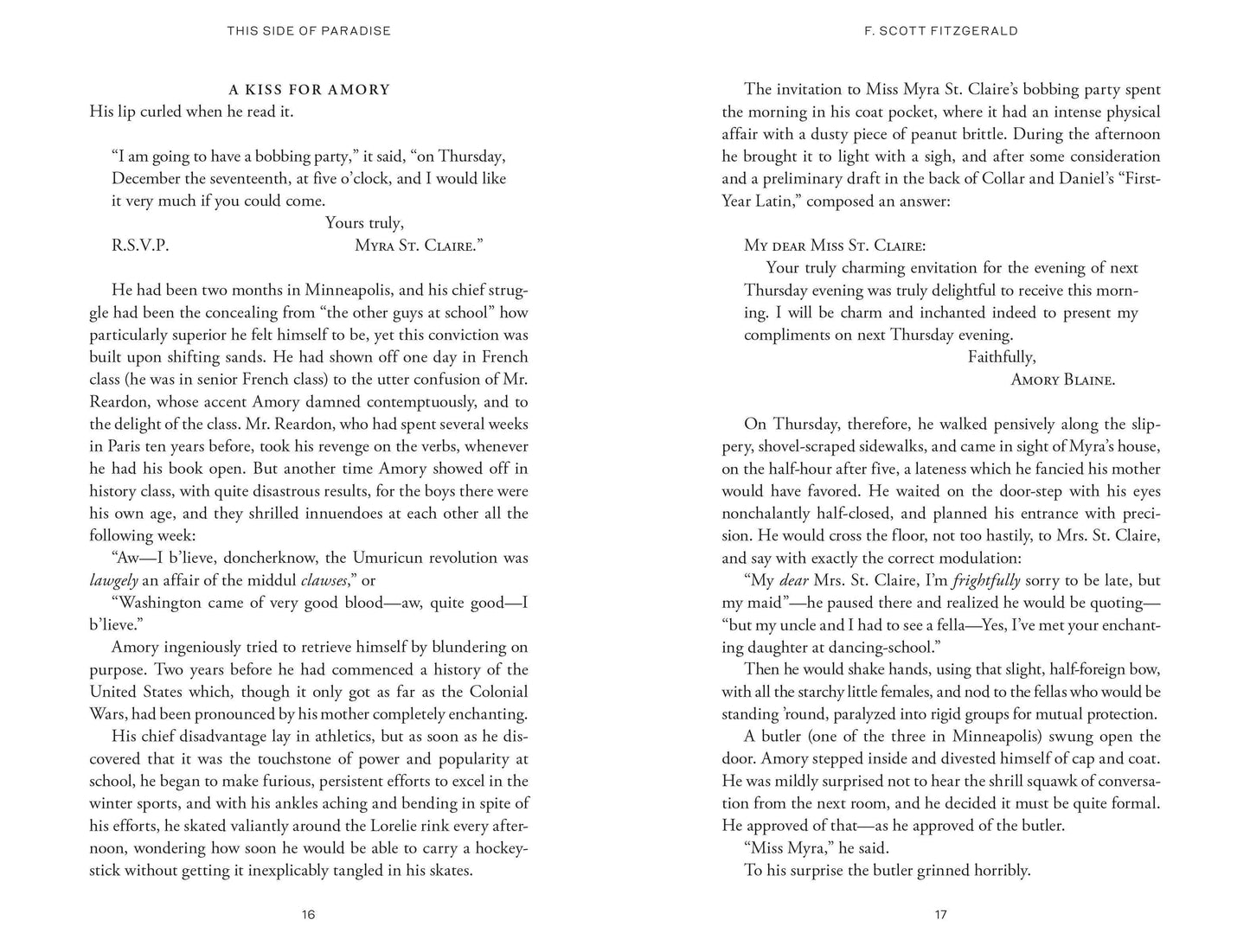 This Side of Paradise by F. Scott Fitzgerald