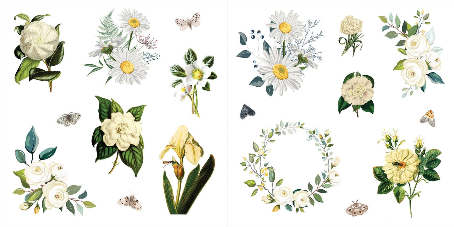 Peter Pauper Press - Bunches of Botanicals Sticker Book (500 stickers)