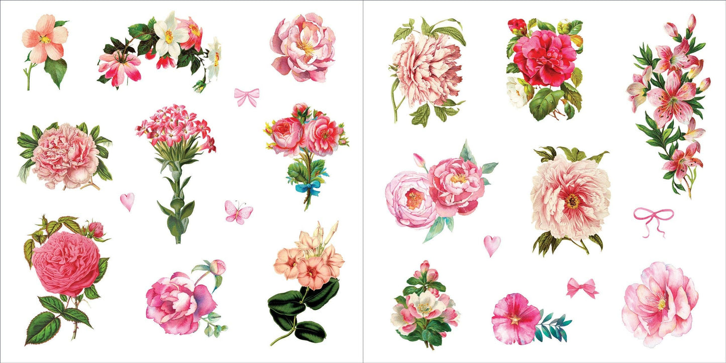 Peter Pauper Press - Bunches of Botanicals Sticker Book (500 stickers)
