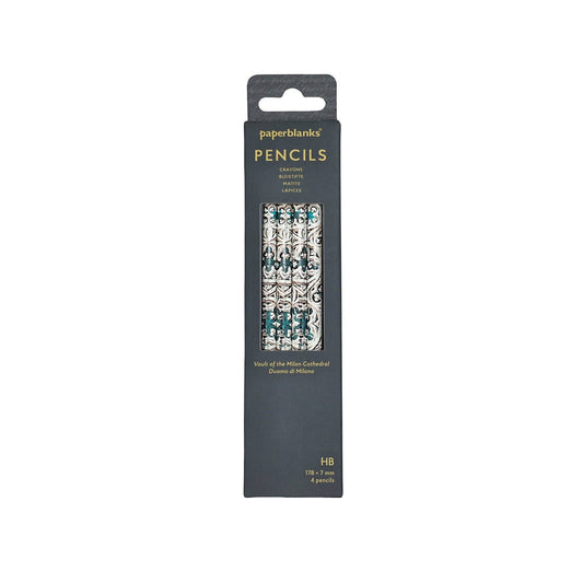 Paperblanks Vault of the Milan Cathedral 4-Pack Pencils