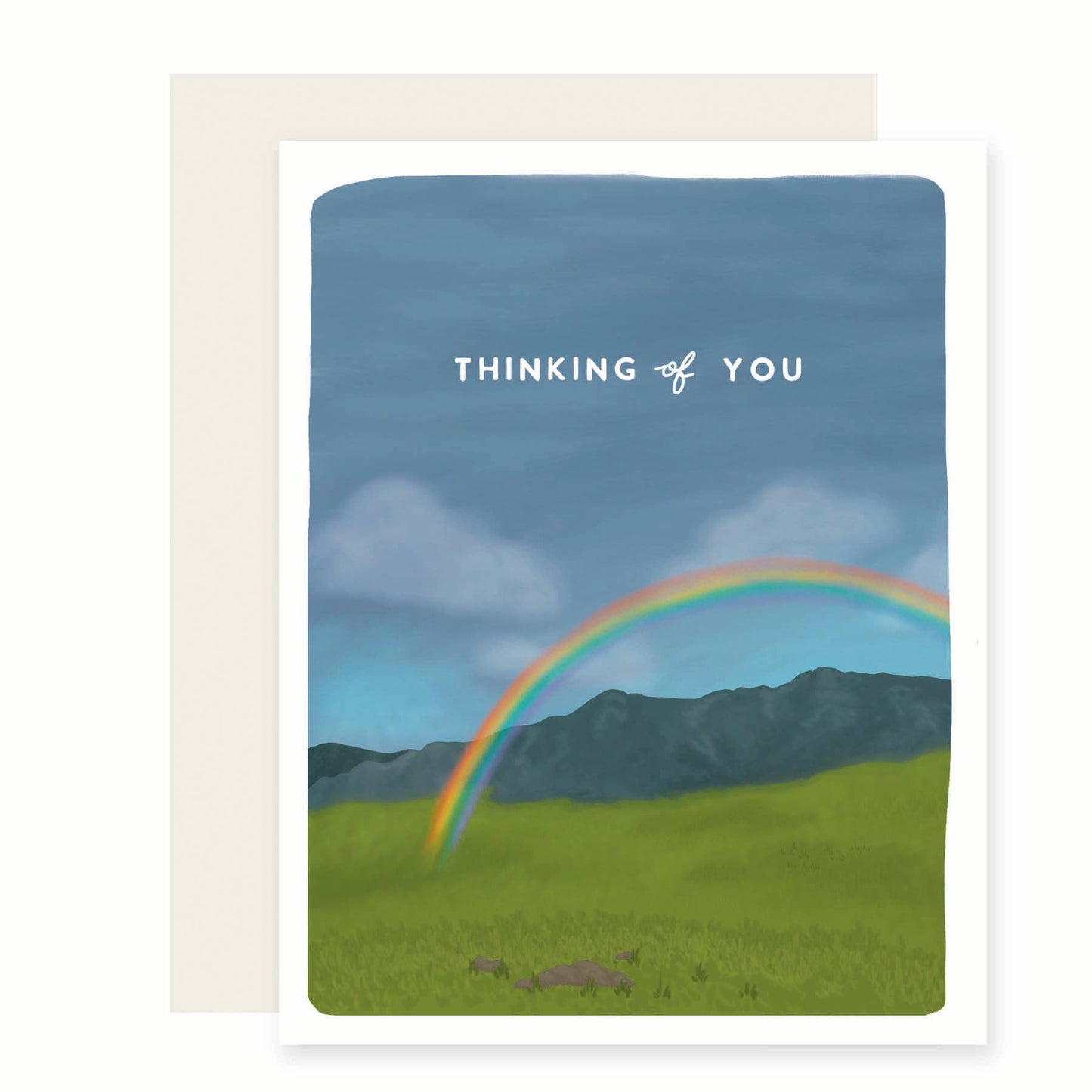 Slightly Stationery - Thinking of You Rainbow | Thinking of You Card