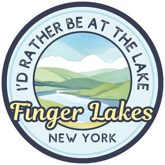 Lake Town Love - Rather Be at the Lake Daytime Sticker