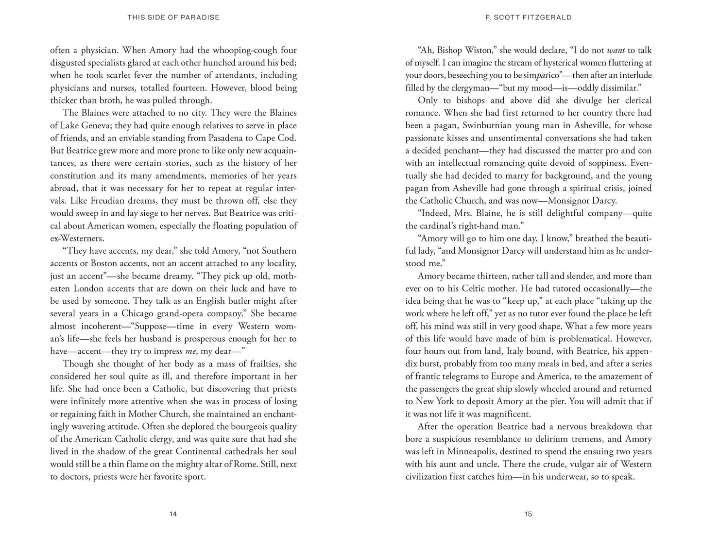 This Side of Paradise by F. Scott Fitzgerald