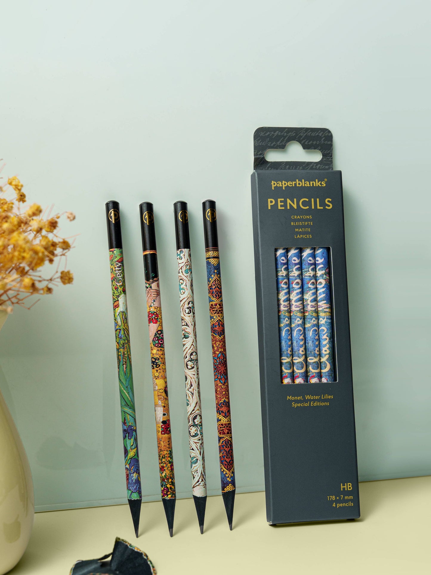 Paperblanks Vault of the Milan Cathedral 4-Pack Pencils