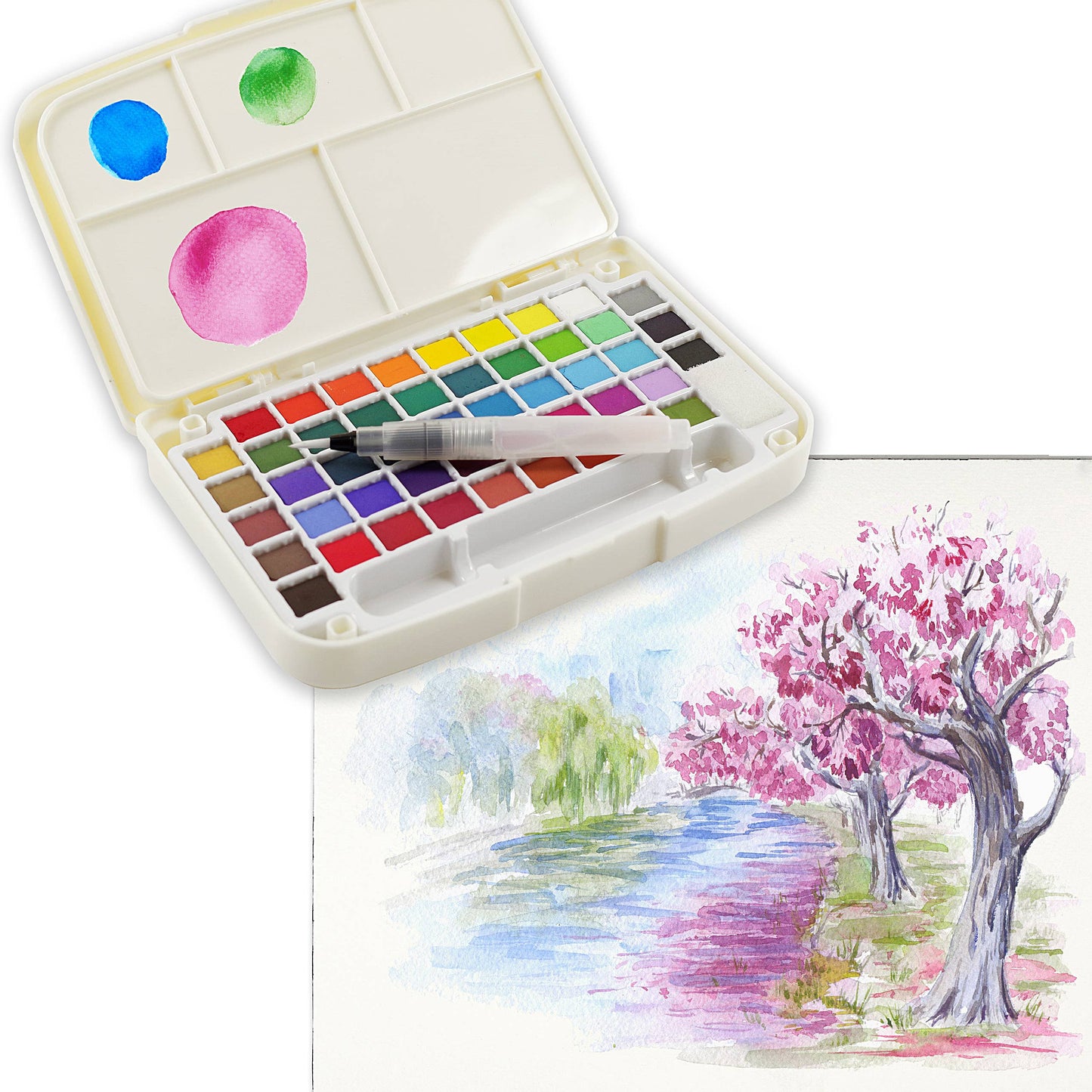 Peter Pauper Press - Artist's Watercolor Field Kit