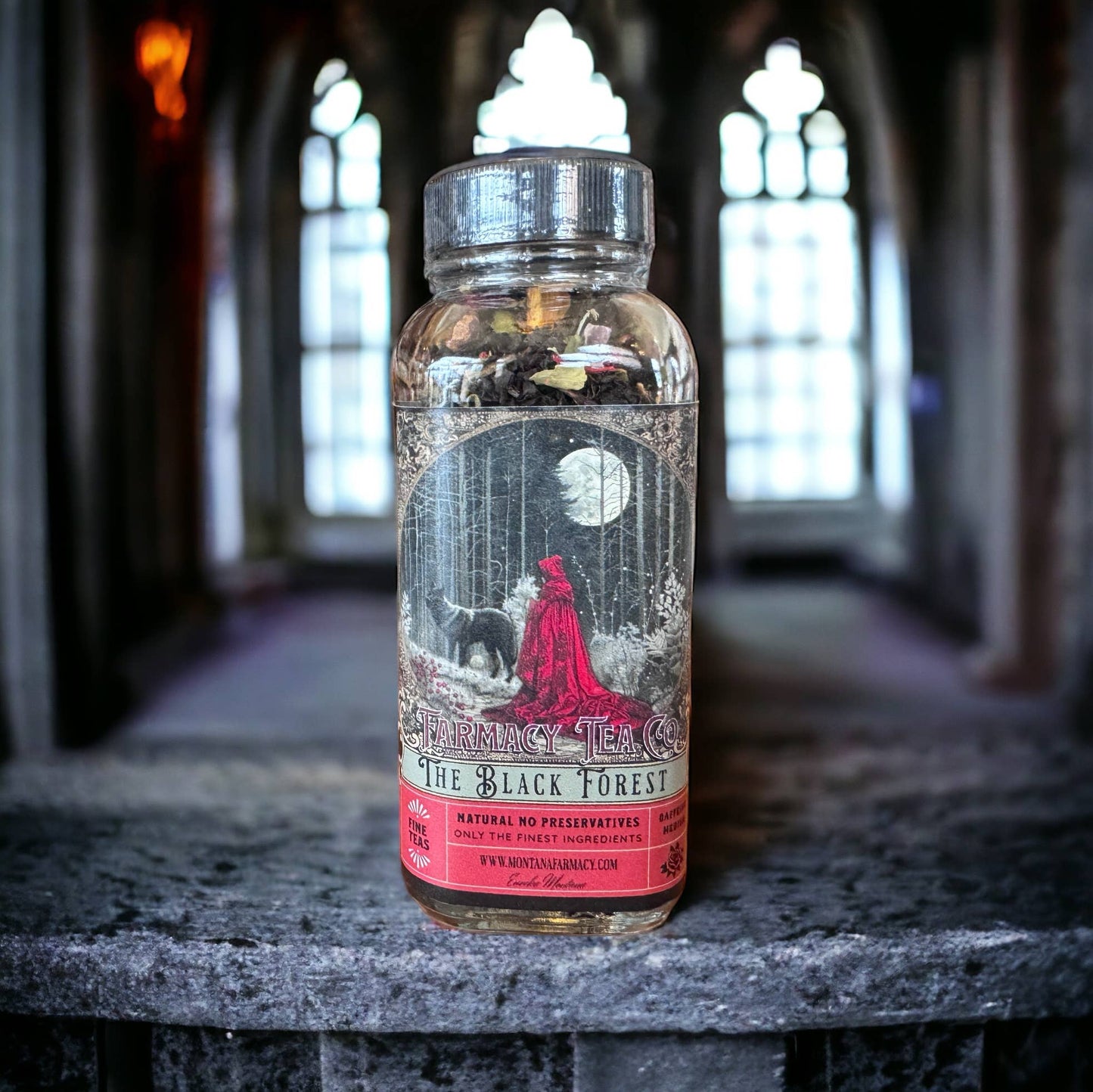 Montana Farmacy - Deep in the Black Forest Vintage Victorian Dark Academia Tea