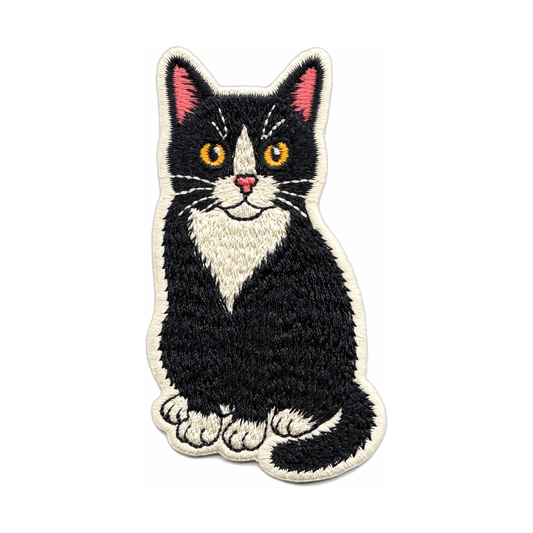 Black and White Cat - Patch - Cat - Lucy The Tuxedo Kitty