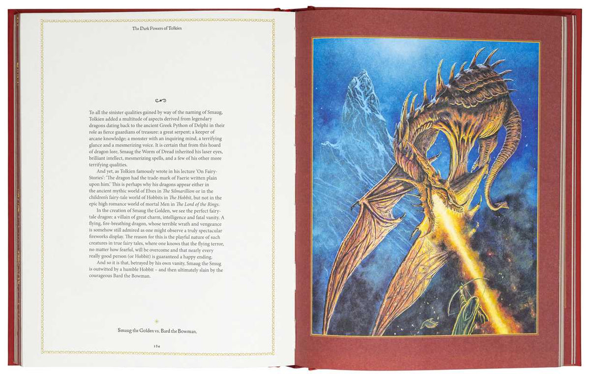 Dark Powers of Tolkien Deluxe Edition by David Day: Hardcover