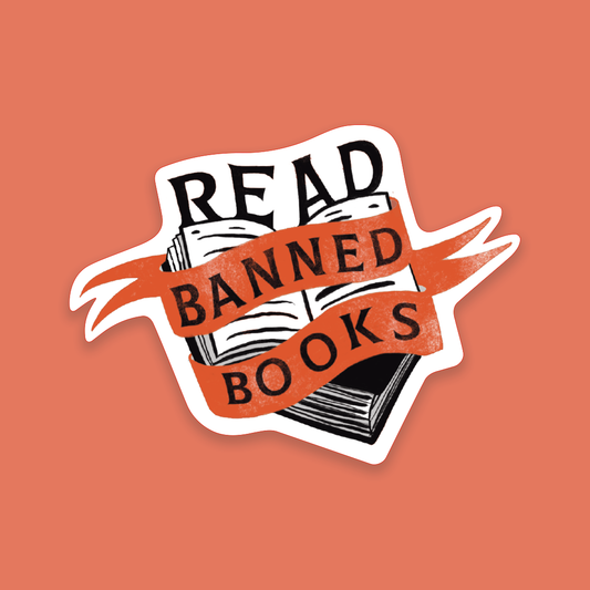 Read Banned Books sticker