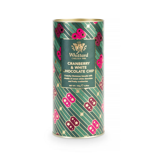 Whittard of Chelsea - All Butter Cookies Cranberry & White Chocolate 150g