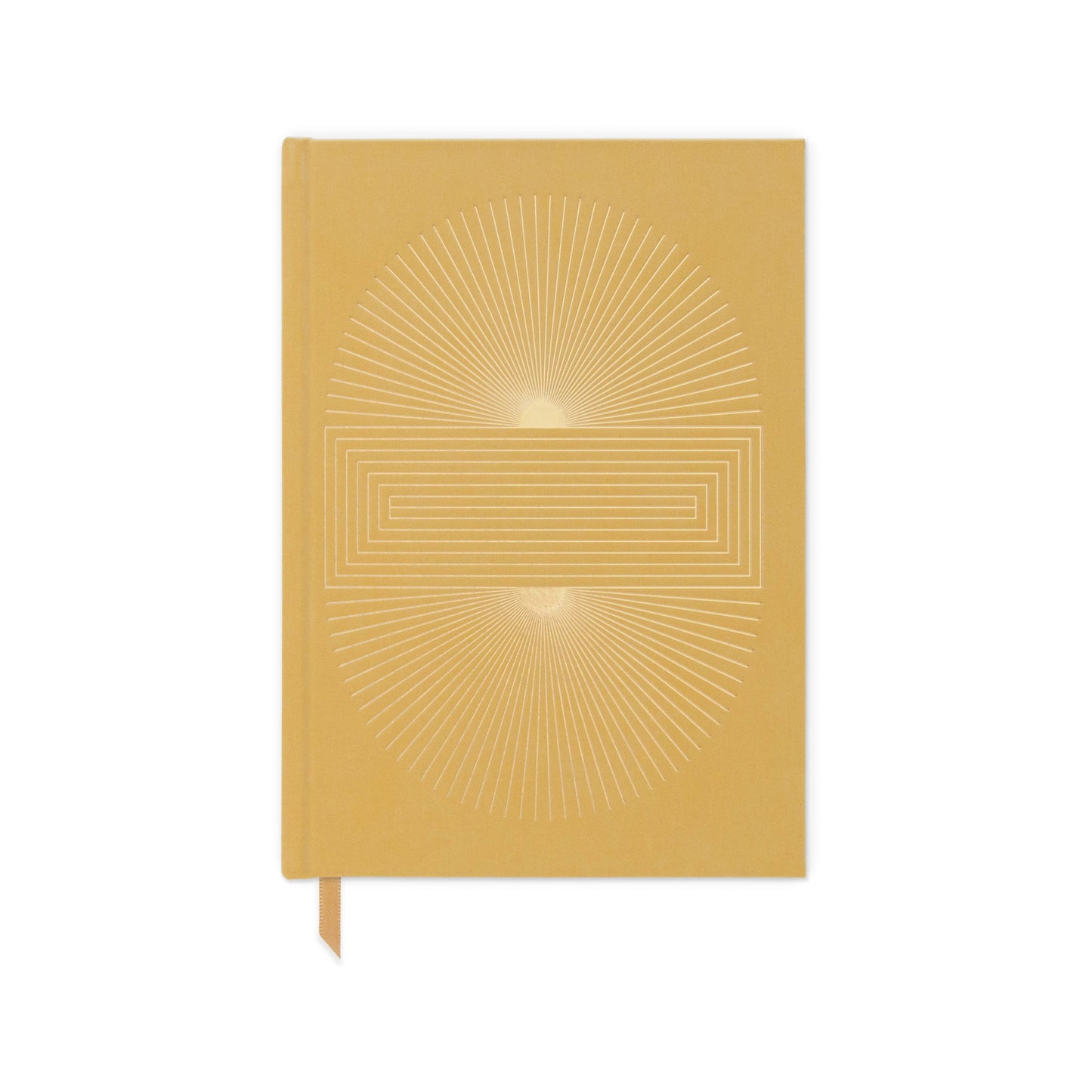 Suede Journal - Ochre Radiant Sun Block