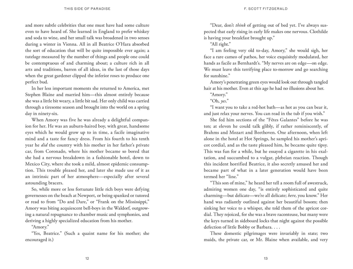 This Side of Paradise by F. Scott Fitzgerald