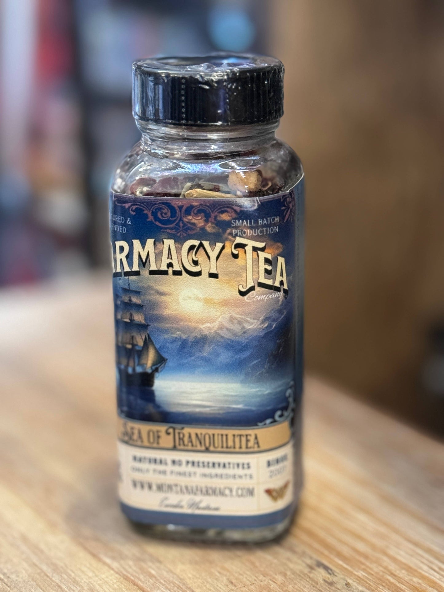 Montana Farmacy - Sea of Tranquil -iTEA Sailing Vintage Ship  Herbal Tea blend