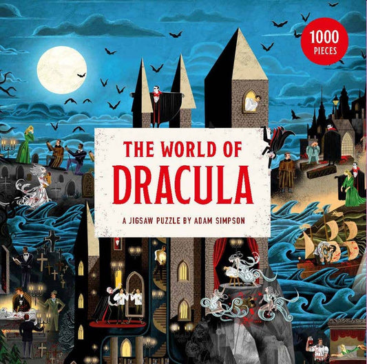 The World of Dracula 1000 Piece Puzzle - Stomping Grounds