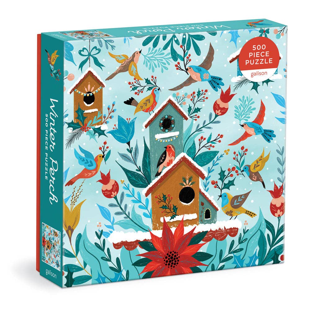 Chronicle Books - Winter Perch 500 Piece Puzzle