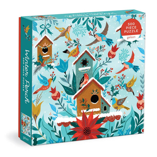 Chronicle Books - Winter Perch 500 Piece Puzzle