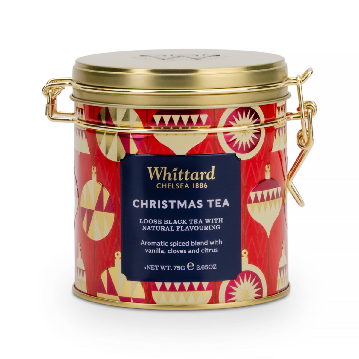 Whittard of Chelsea - Whittard Christmas Loose Leaf Black Tea Clip Top 2.65 oz