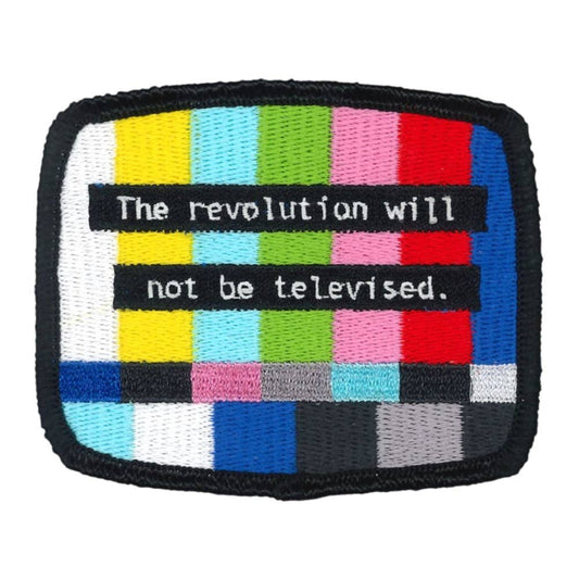 Patch - The Revolution Will Not Be Televised - Political