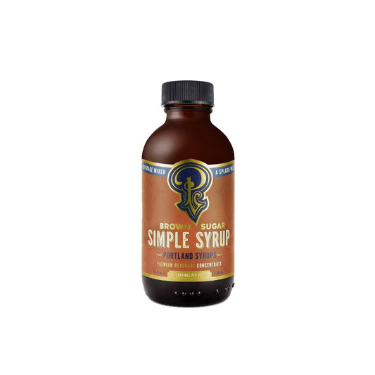 Portland Syrups - Brown Sugar Simple Syrup 3.4 oz  - cocktail / mocktail mixer