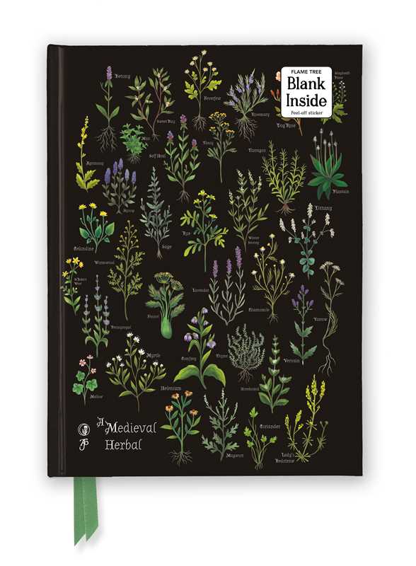 Anna Stead: A Medieval Herbal Notebook / blank book; 176 pages FTNBB055