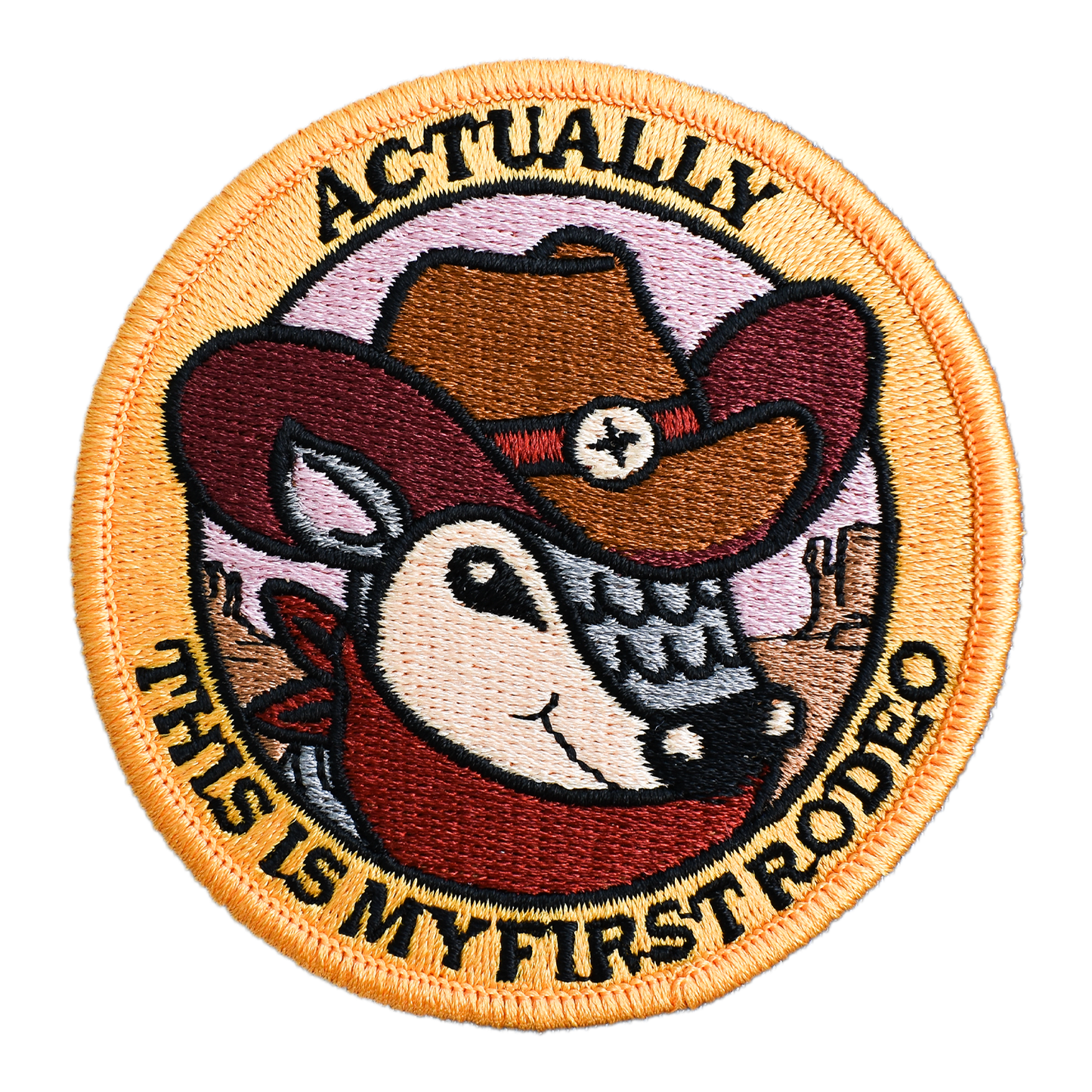 Retrograde Supply Co. - Actually, This is My First Rodeo (Iron-On Patch)