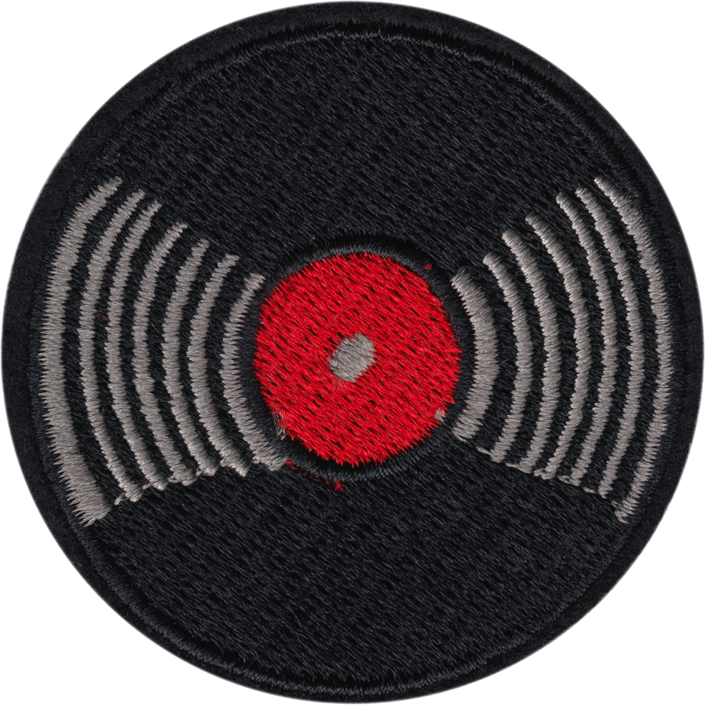 Square Deal Recordings & Supplies - Patch - 2.38" Vinyl Record Album LP DJ Music Band Audiophile