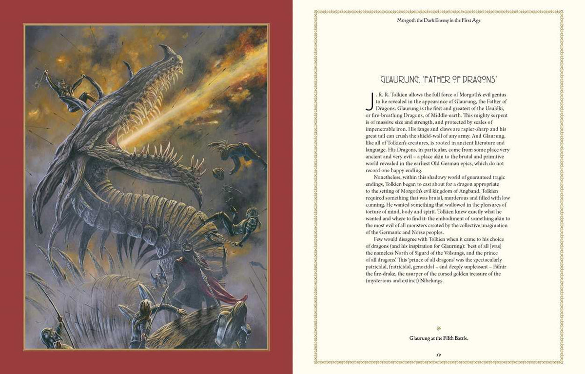 Dark Powers of Tolkien Deluxe Edition by David Day: Hardcover
