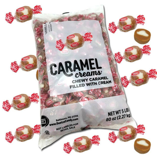 I Got Your Candy - Goetzes Caramel Creams Bulk Bag 5lb - 1ct