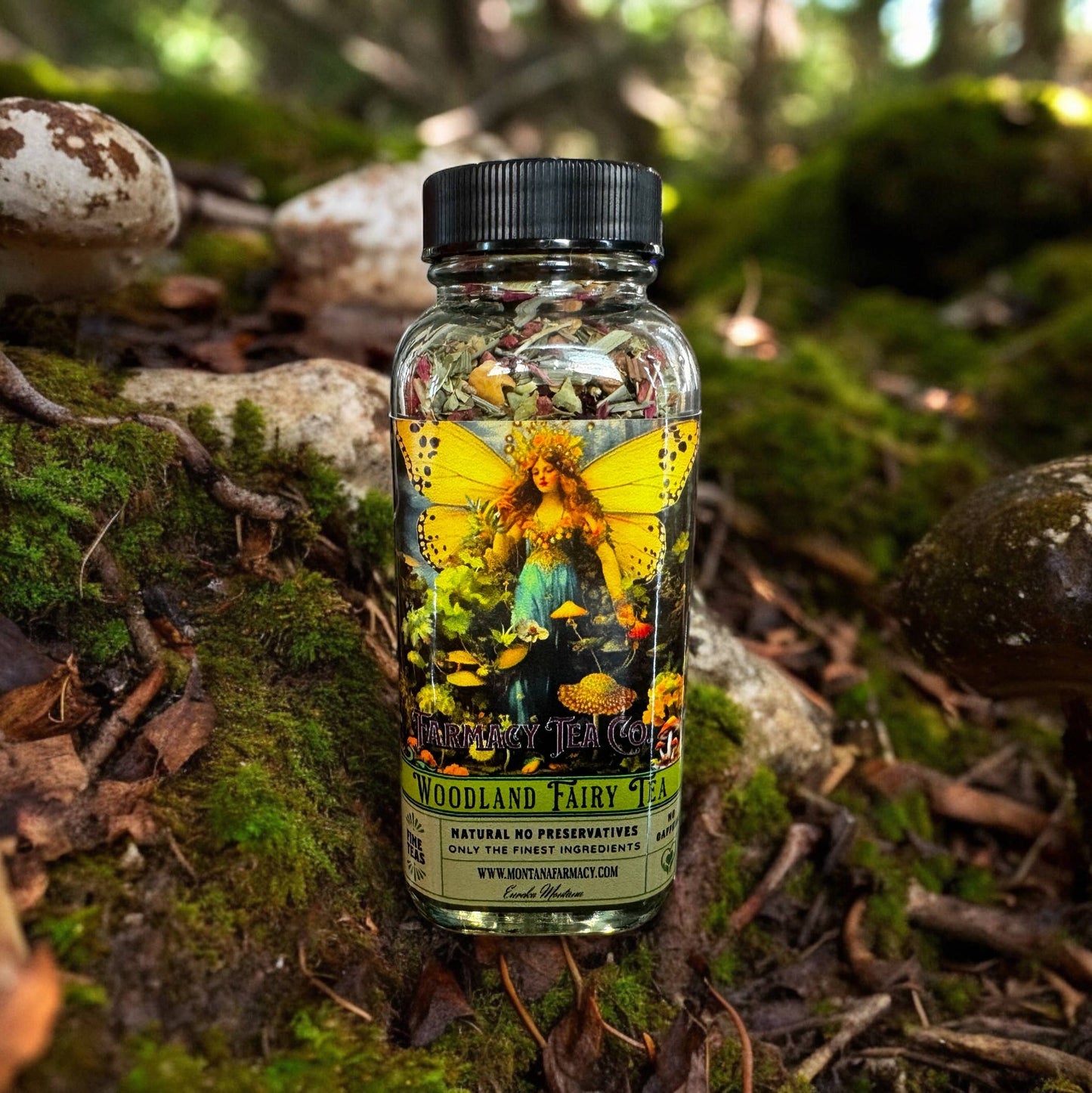 Montana Farmacy - Woodland Fairy Fairey Herbal Relaxation Tea Vintage sprite - Stomping Grounds