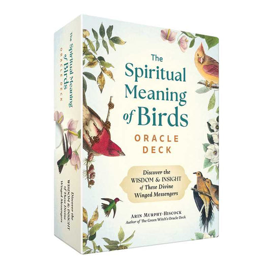 Spiritual Meaning of Birds Oracle Deck by Arin Murphy-Hiscock: Flashcards