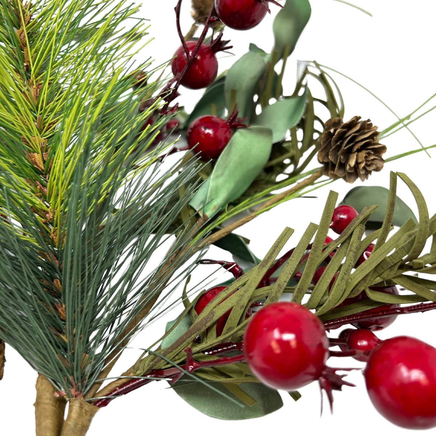 David Christopher's Collection - It's Going To Be A Berry Good Christmas Spray 26"