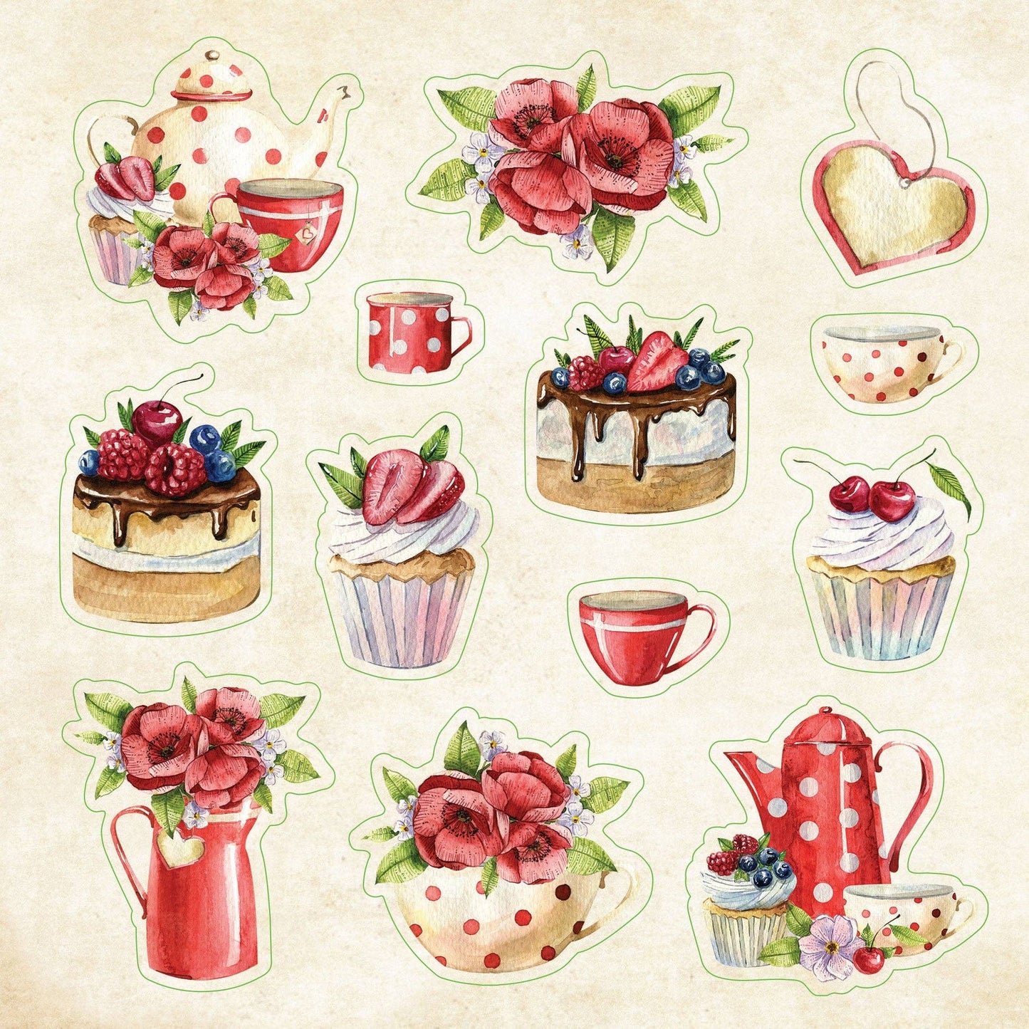 Peter Pauper Press - Cottagecore Sticker Book