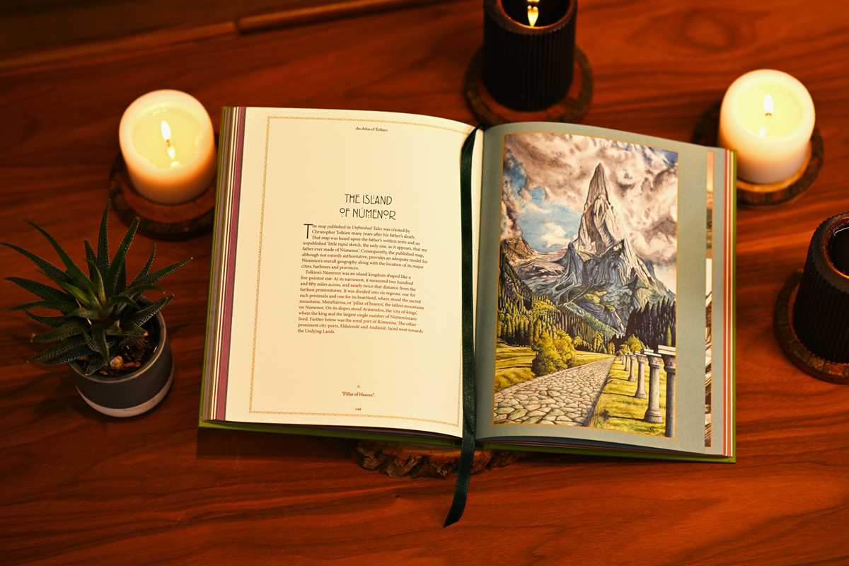 Atlas of Tolkien Deluxe Edition by David Day: Hardcover