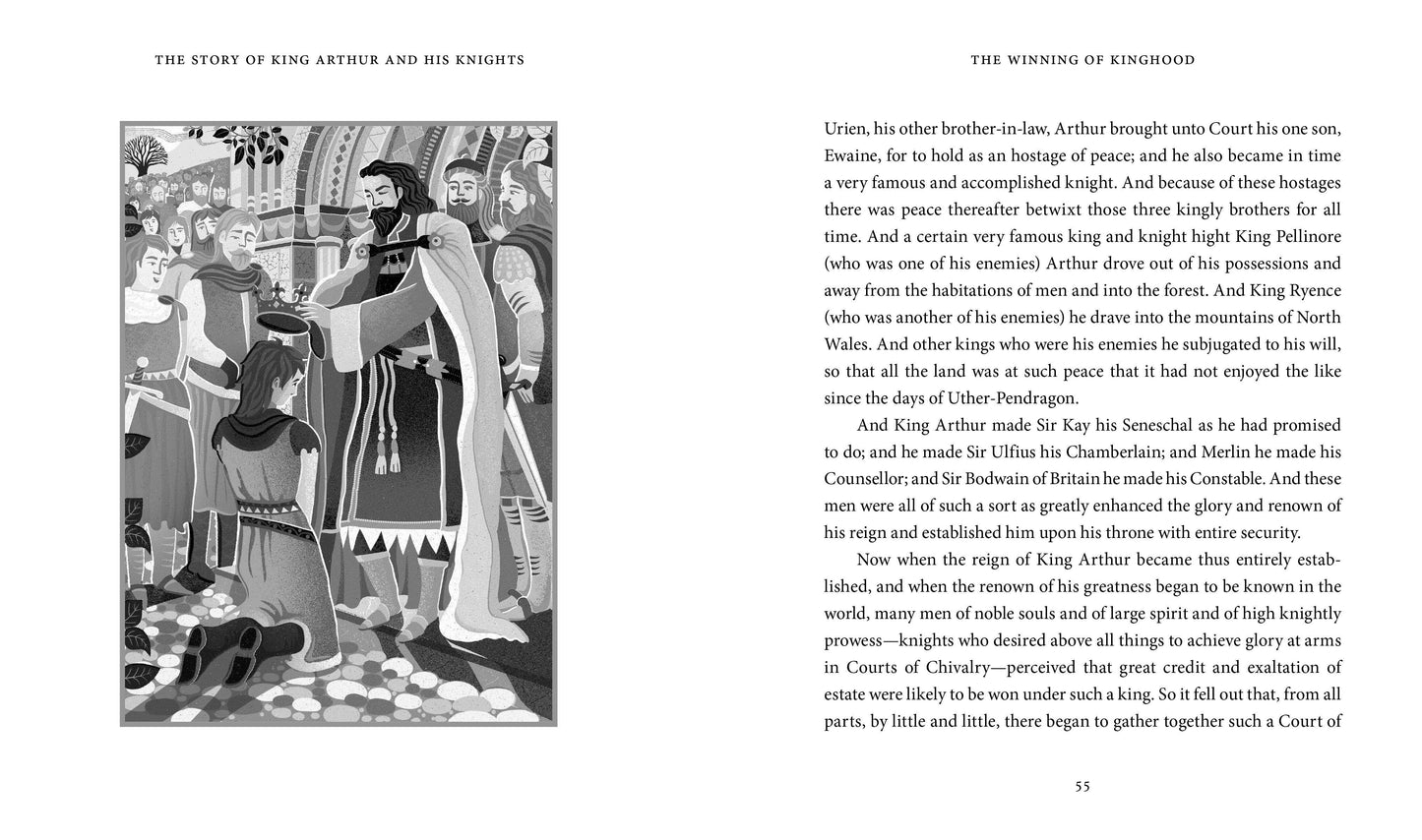 The Story of King Arthur and His Knights (Signature Clothbound)