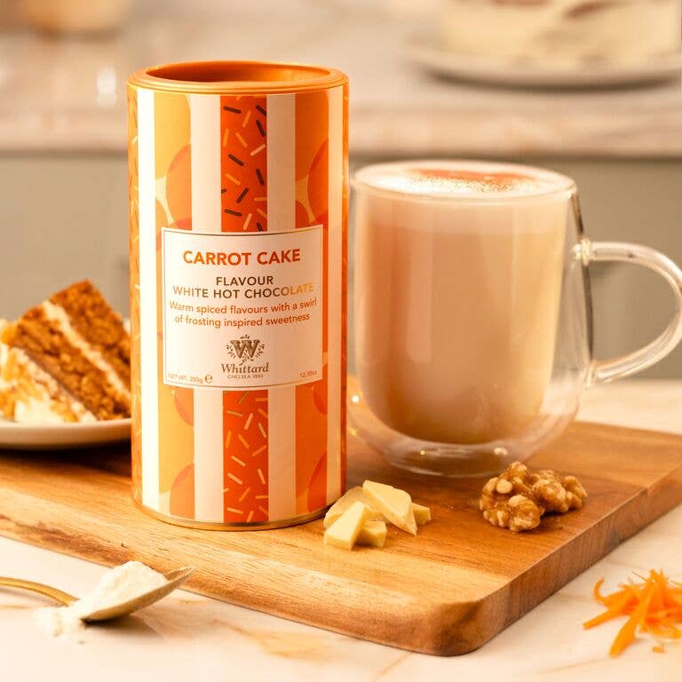 Whittard of Chelsea - Carrot Cake White Hot Chocolate, 12.35oz
