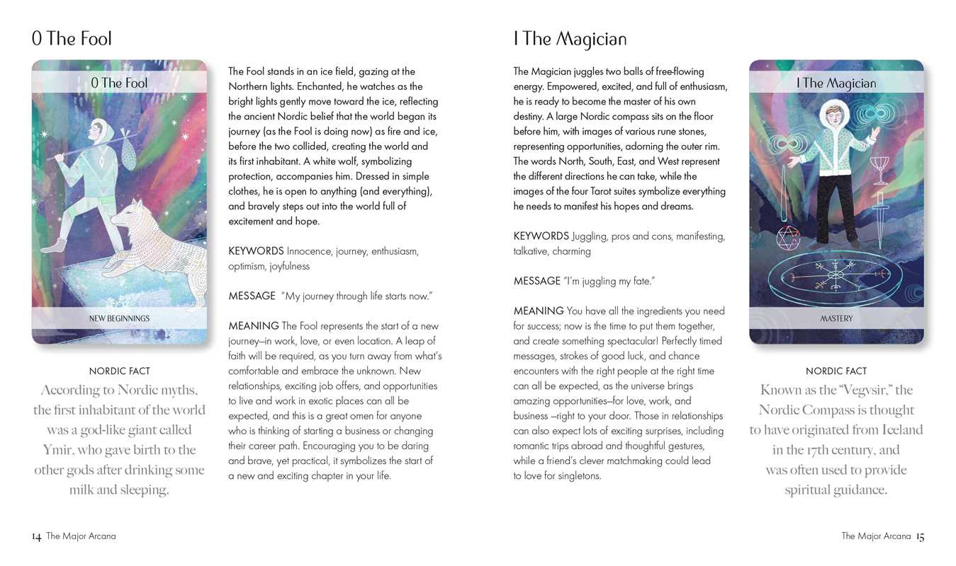 Simon & Schuster - Magical Nordic Tarot by Jayne Wallace: Mixed Media; 64 pages / English