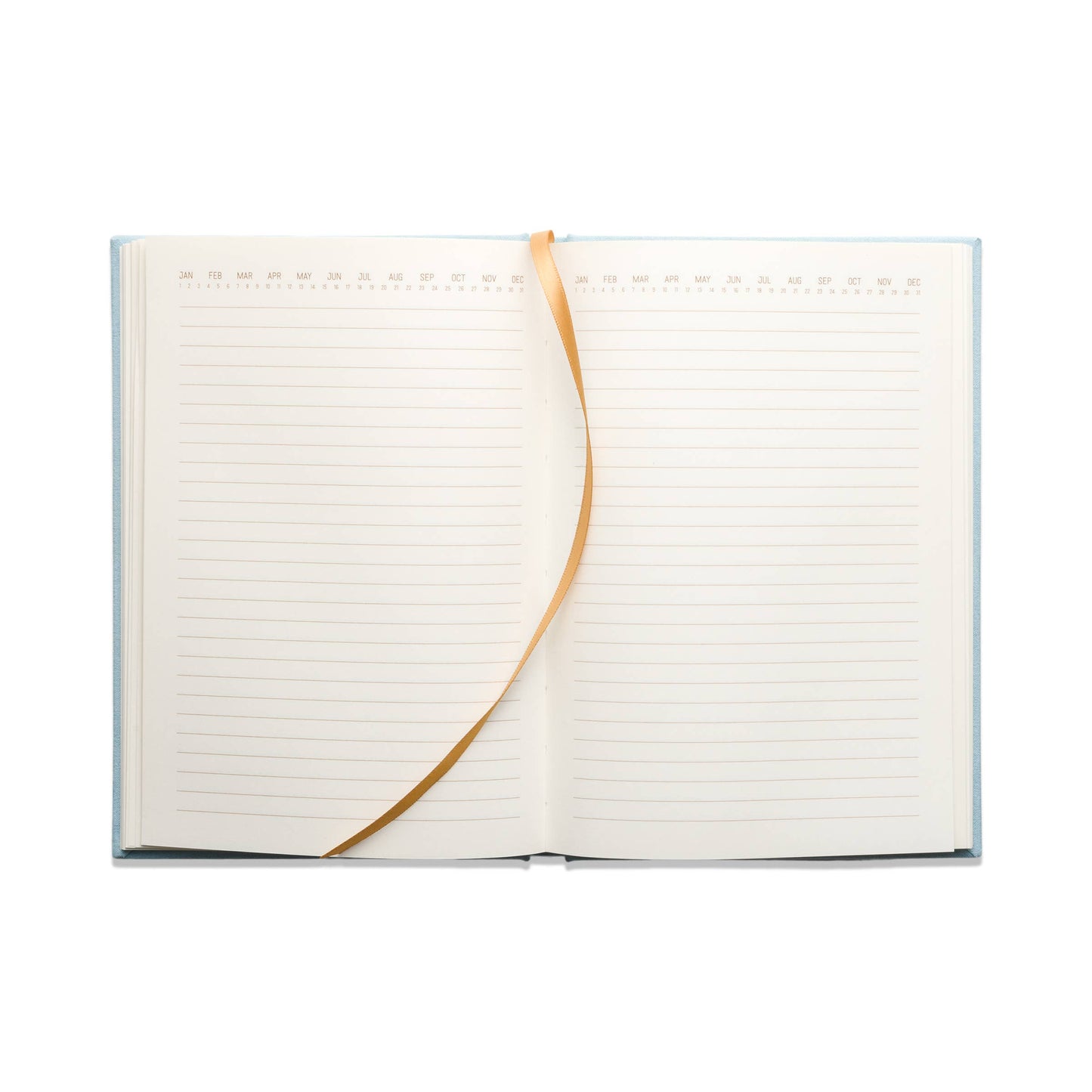 Suede Journal - Arch Dot Blue