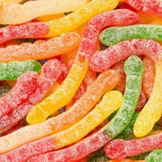 I Got Your Candy - Kervan Sour Gummy Worms Large 5lb - 1ct