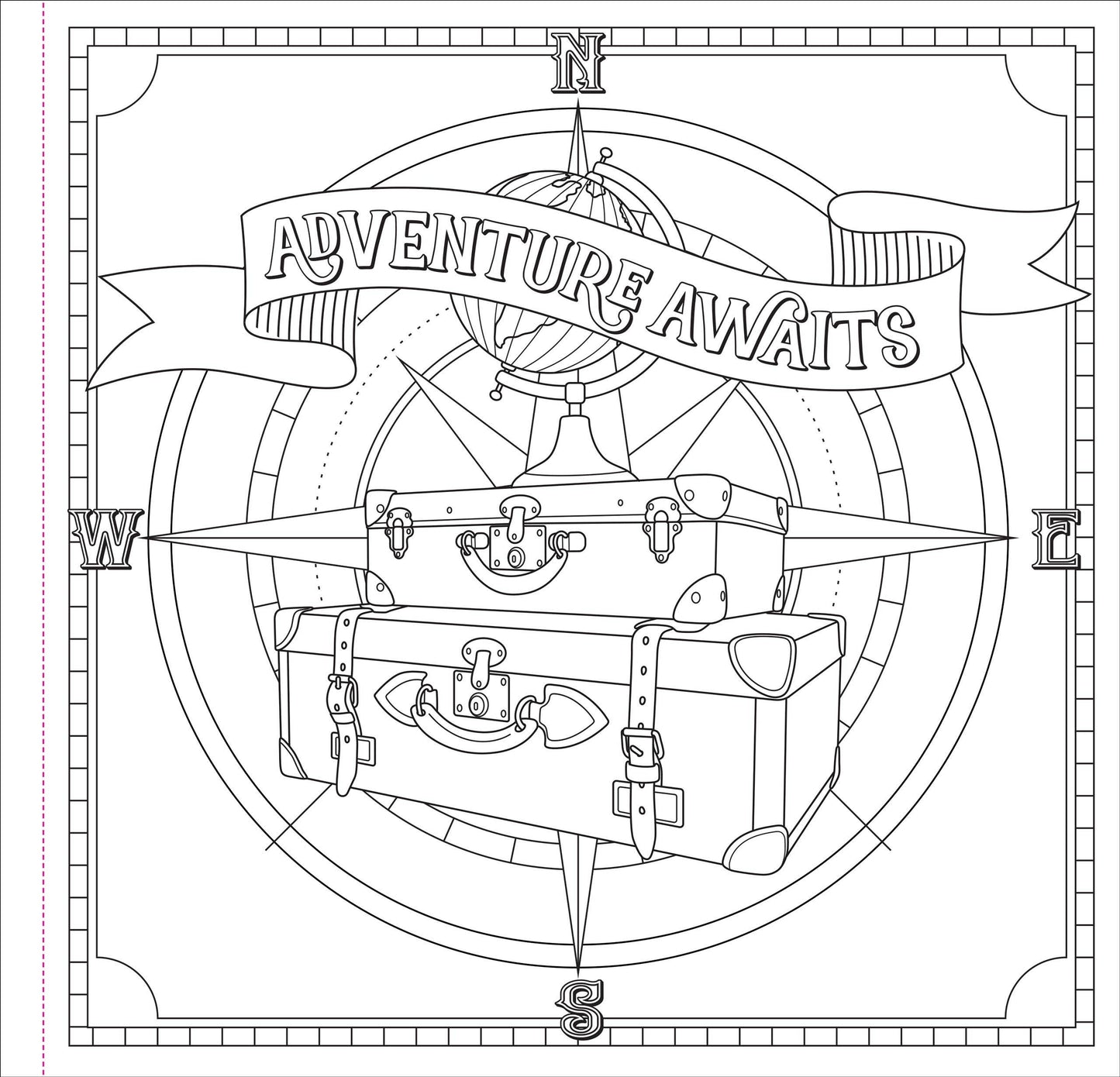 Peter Pauper Press - Ephemera Adult Coloring Book