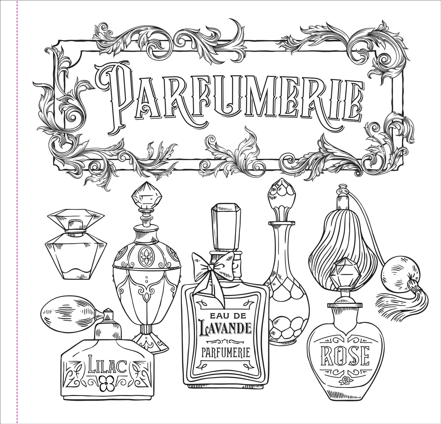 Peter Pauper Press - Ephemera Adult Coloring Book