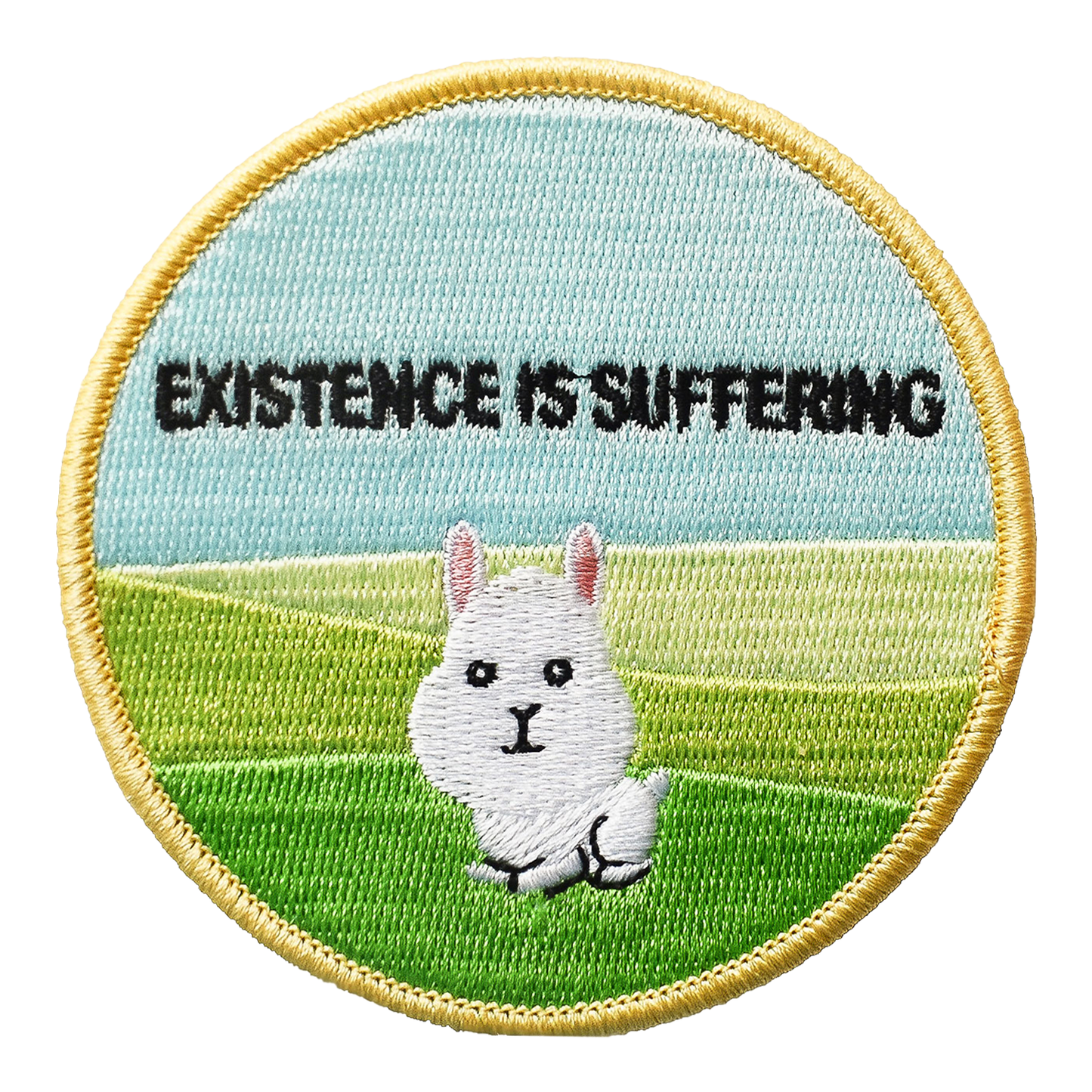 Retrograde Supply Co. - Existence is Suffering (Iron-On Patch)