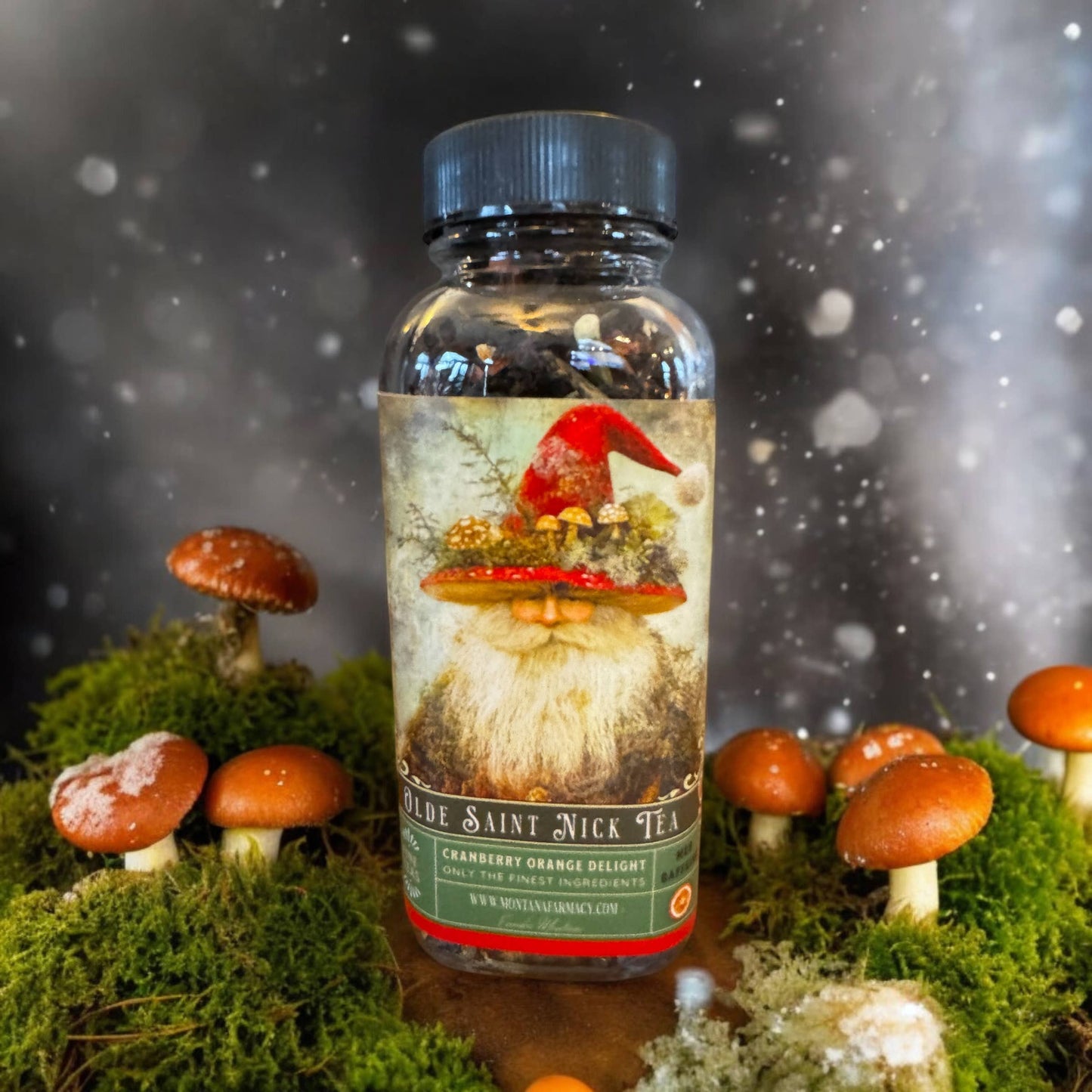 Montana Farmacy - Olde Saint mushroom Nick Vintage Victorian Christmas Tea